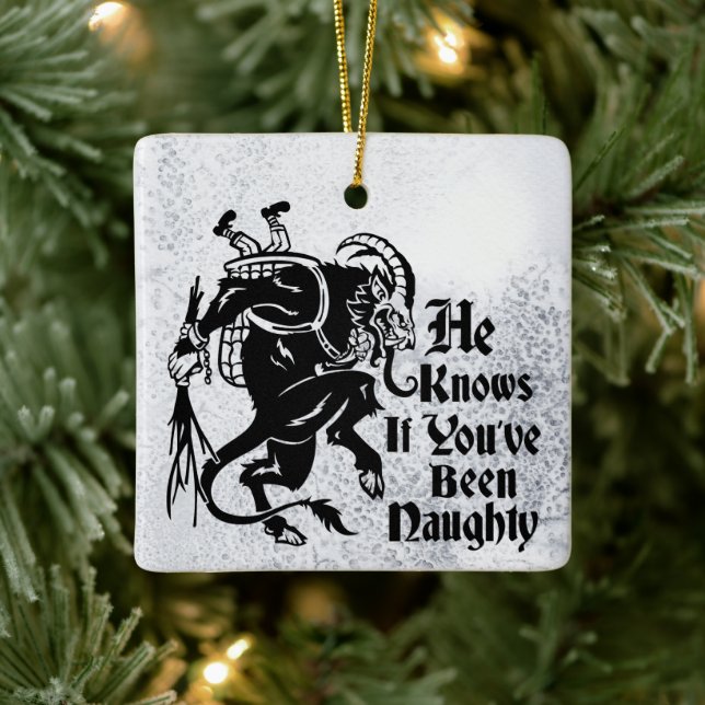 Merry Krampus Träd Ornament (Träd)