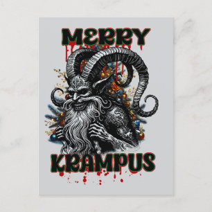 Merry Krampus Vykort
