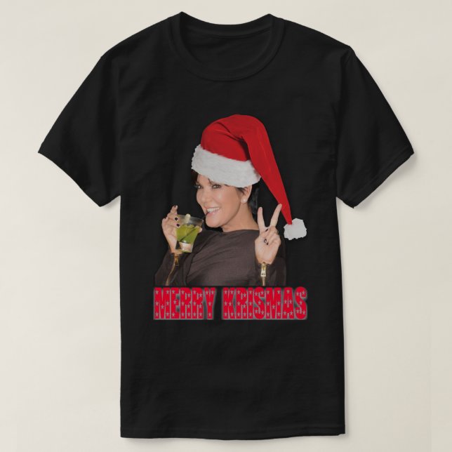 MERRY KRISMAS! Klassisk T-Shirt (Design framsida)