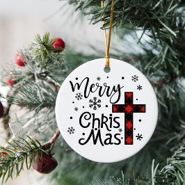 Merry Kristus Mas Christian Religiösa jul Julgransprydnad Keramik