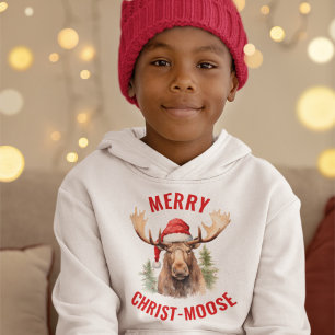Merry Kristus-moose Funny jul Moose T Shirt