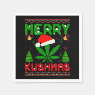 Merry Kushmas Funny jul Pappersservett