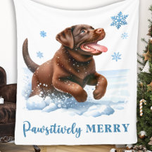 Merry Labrador Retriever Puppy Hund jul