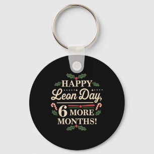 Merry Leon Day Noel Ckwards Funny julnr Nyckelring