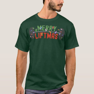 Merry Liftmas Funny Weightlifter Weightlift Vi T Shirt