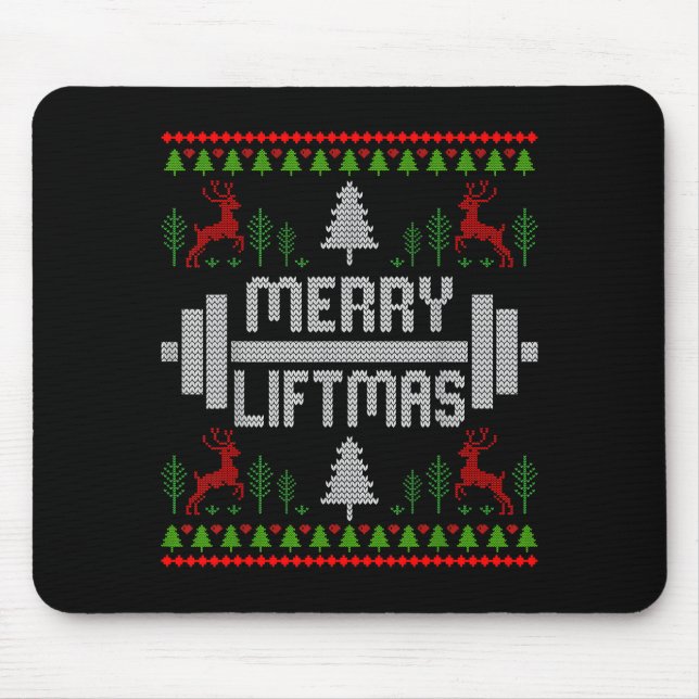 Merry Liftmas - Trainer Ugly Style Christmas  Musmatta (Framsidan)