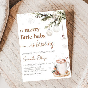 Merry Little Baby är en babystölder Inbjudningar