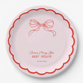 Merry Little Baby Shower Hand Drawn Christmas