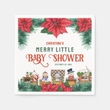 Merry Little Baby Shower jul ThBäste Winter