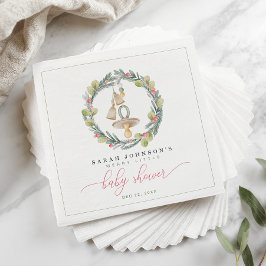 Merry Little Baby Shower Luncheon Napkins Pappersservett