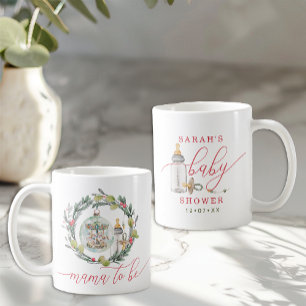 Merry Little Baby Shower Mamma to be Keepsaké Mugg