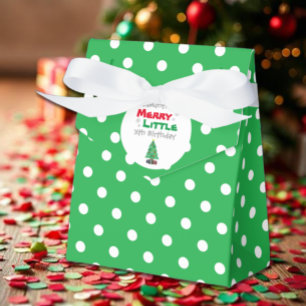 Merry Little Birthday Presentaskar