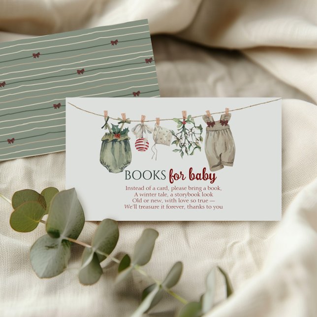 Merry Little Christmas Girl Clothes Books for Baby Tilläggskort (Skapare uppladdad)