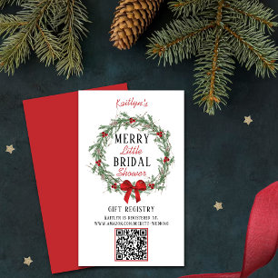 Merry Little jul Möhippa Gift Register Tilläggskort