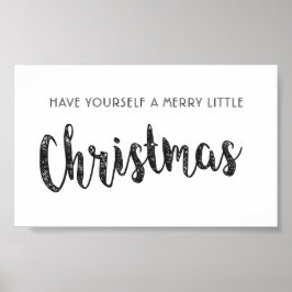 Merry Little jul Poster