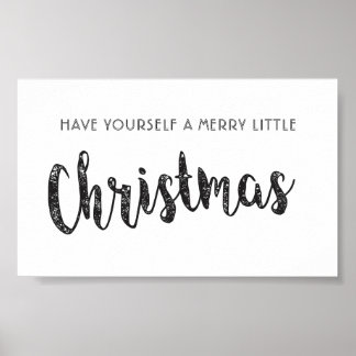 Merry Little jul Poster