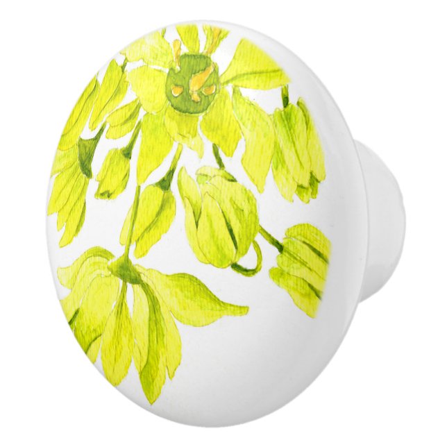 "Merry Maples" på en keramisk pull (I) Knopp (Höger)