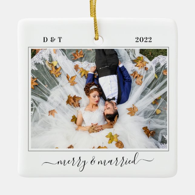 Merry & Married Ornament (Framsida)