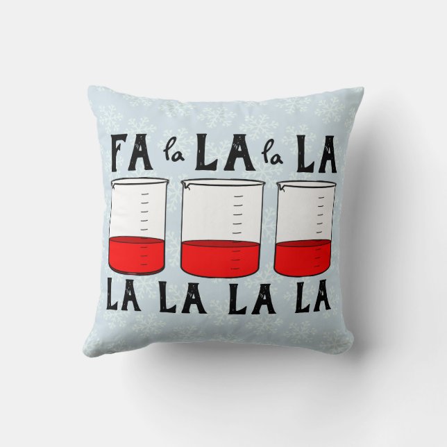 Merry Measure Beaker julklärare Kudde (Baksida)