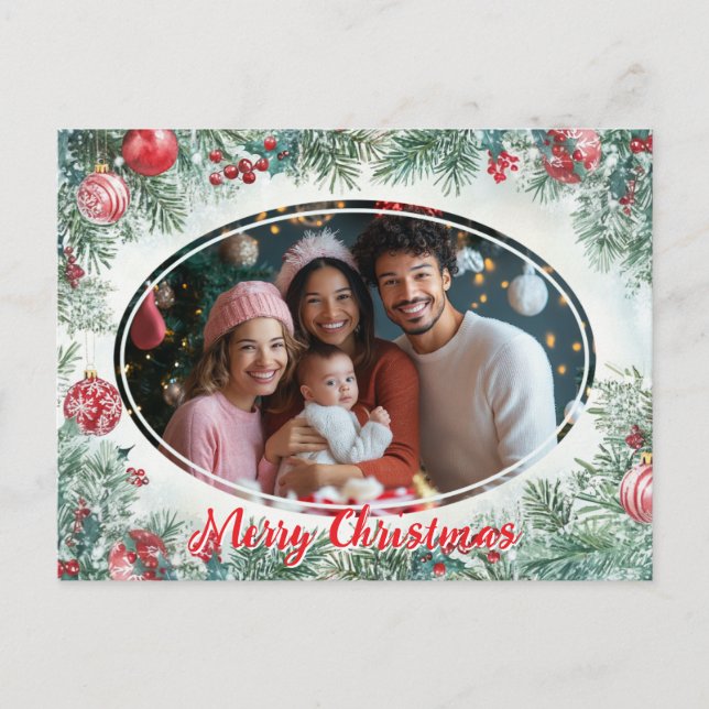 Merry Memories Ram Helg Vykort (Framsida)