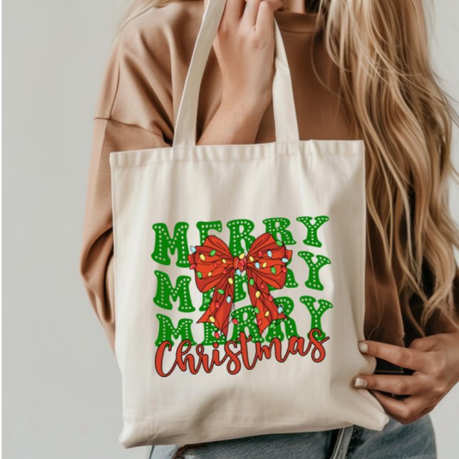 Merry Merry God jul Coquette Tygkasse (Skapare uppladdad)