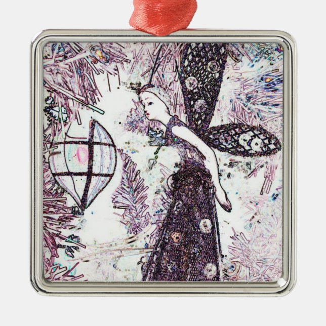 Merry, Merry, God jul Julgransprydnad Metall (Framsidan)