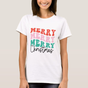 Merry Merry God jul T Shirt
