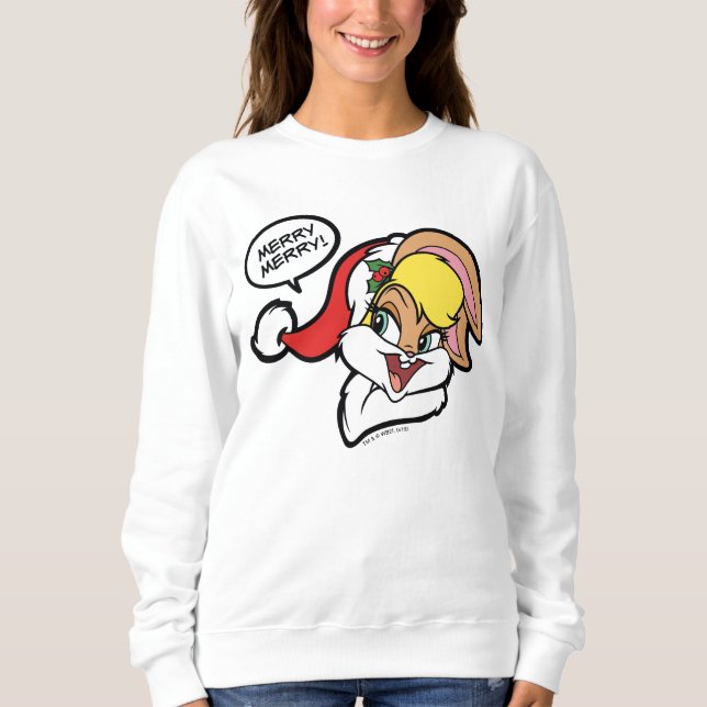 "Merry Merry" Lola Bunny T Shirt (Framsida)