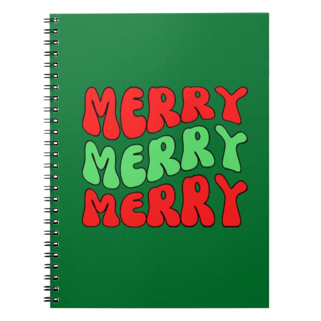 Merry Merry Merry Anteckningsbok (Framsidan)