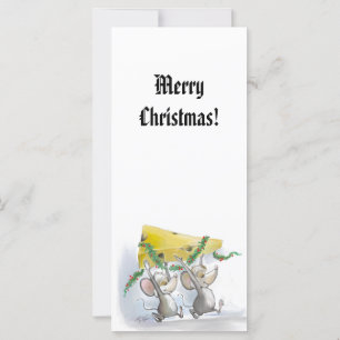 Merry Mice Mic & Mac Helgdag Bookmark