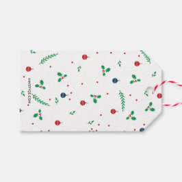 Merry Mistletoe jul Helgdag Presentetikett