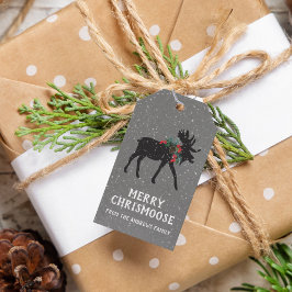 Merry Moose Gift Märkres Presentetikett