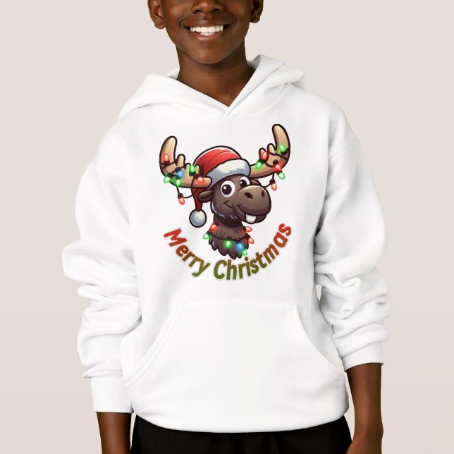 Merry Moosemas T Shirt (Framsida)