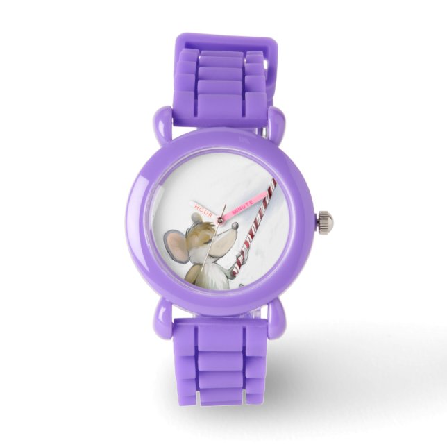 Merry Mouse Moe Helgdag Watch Armbandsur (Framsida)