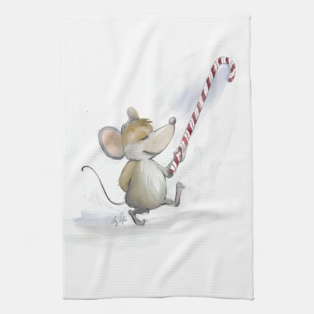 Merry Mouse Moe Kitchen Towel Kökshandduk (Vertikal)