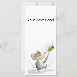Merry Mouse Moe med Olive Bookmark