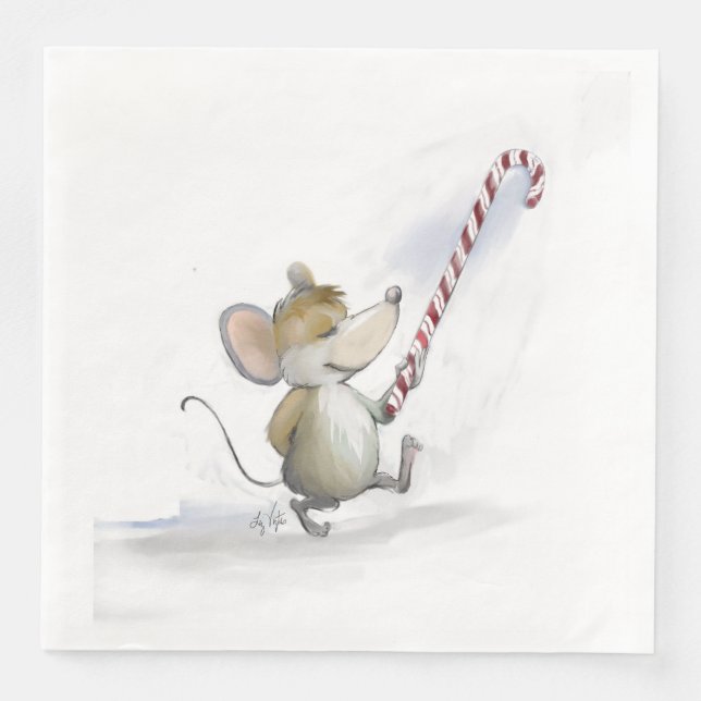 Merry Mouse Moe Pappersservett (Framsida)