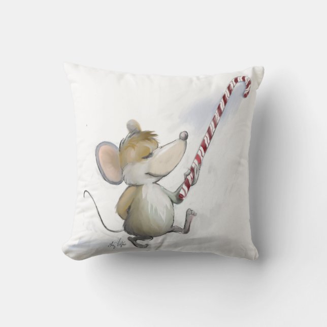 Merry Mouse Moe Pillow Kudde (Framsida)
