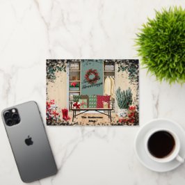 Merry Mudroom-julscenen