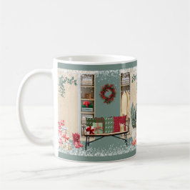 Merry Mudroom Scene Snö Kaffemugg