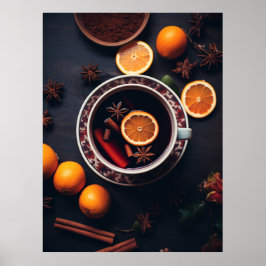 Merry & Mulled | Mysigt Helgdag Drink Poster