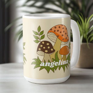 Merry Mushroom med eget namn Kaffemugg