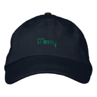 Merry Navy Jolly Vibes Timless Justable-Hat