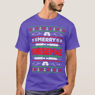 Merry Nursemas Nurse christmas T Shirt