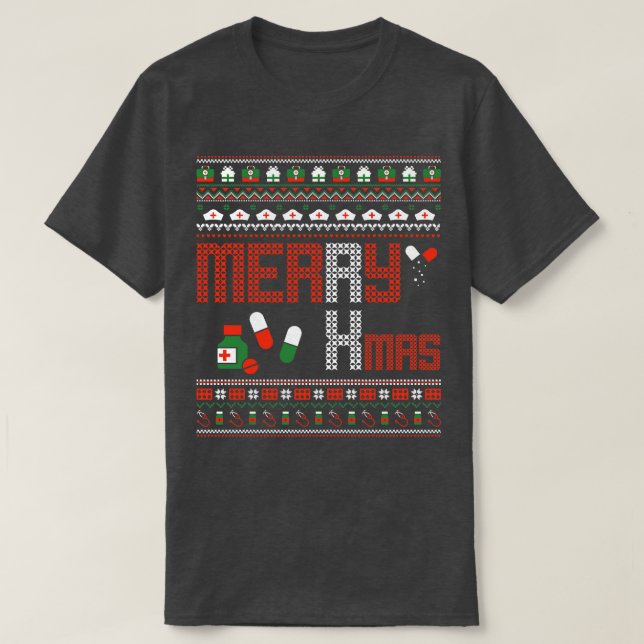Merry Nursemas T Shirt (Design framsida)