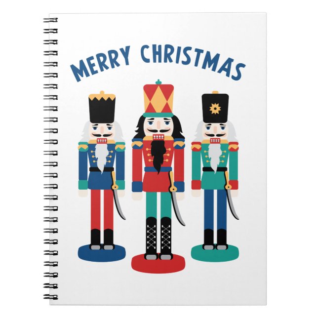 Merry Nutcrackers Anteckningsbok (Framsidan)