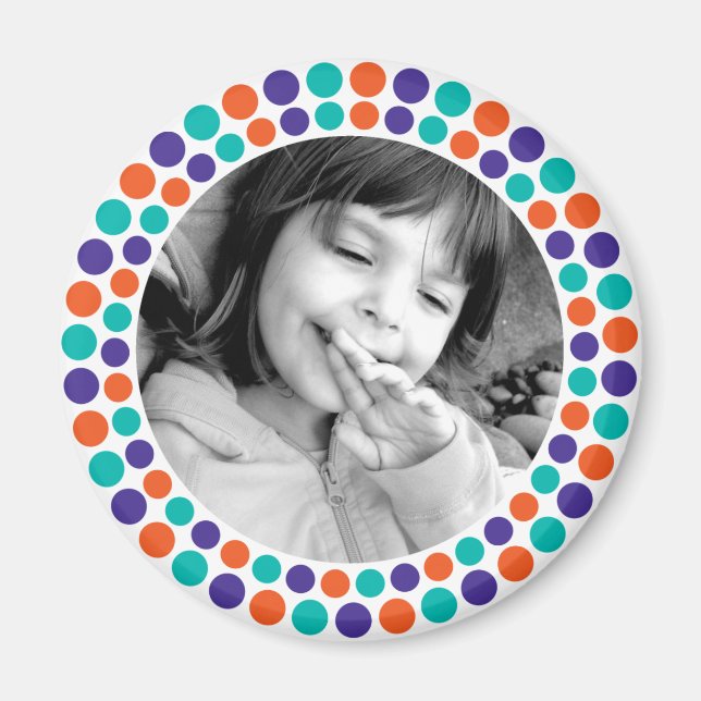 Merry och Bright 2010 Helgdag Photo Magnet (Framsidan)