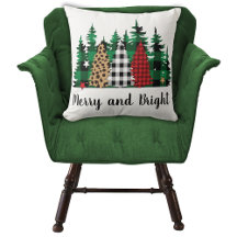 Merry och Bright Buffalo Play Leopard Print Träd