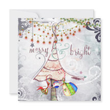 Merry och Bright Fairy Julgran Helgdag