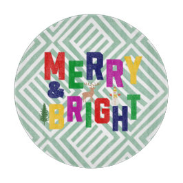 Merry och Bright Gräs Träd Reindeer Snögubbe